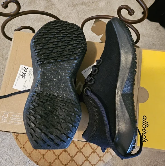 🎉HPx3🎉 Allbirds Black Wool Dasher Mizzle - Picture 4 of 7